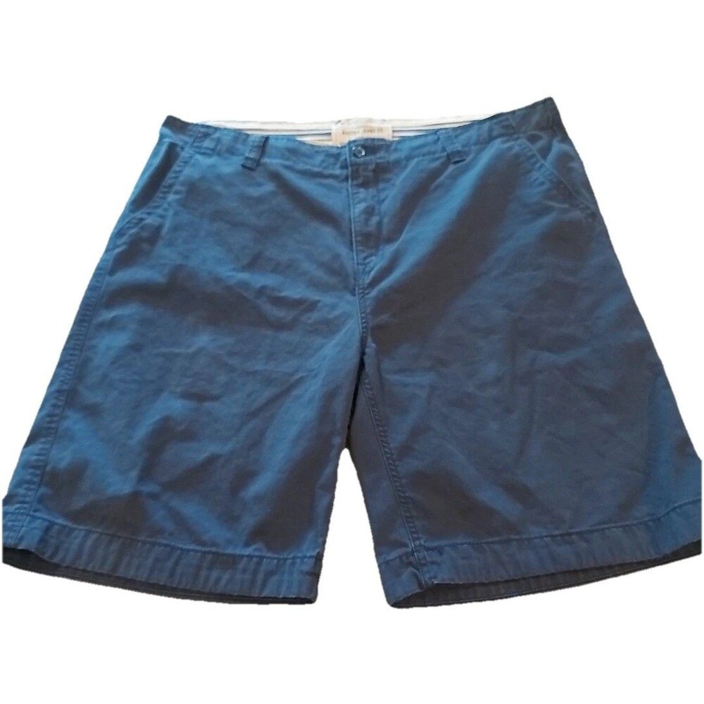 NAUTICA JEANS CO. Men's 42 (45X11) Heavyweight Cotton Workwear Chino Dress Short